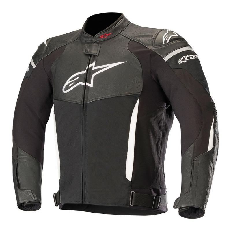 Куртка кожаная Alpinestars Sp X Air Jacket, черно-белый