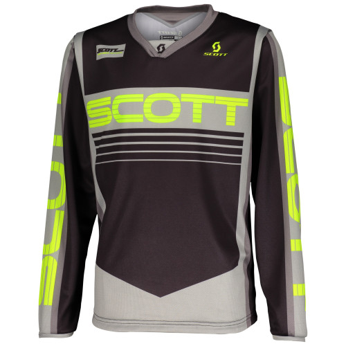 Джерси SCOTT 350 Kids Race grey/yellow