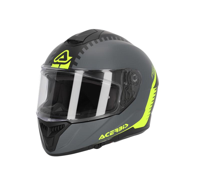 Шлем Acerbis KRAPON 22-06 Grey/Yellow