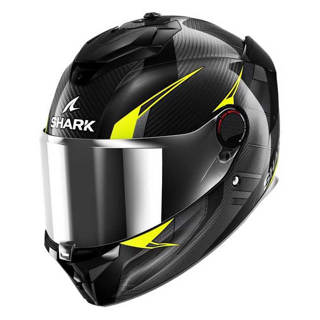 Шлем интеграл Shark Spartan Gt Pro Kultram Carbon Black/Yellow