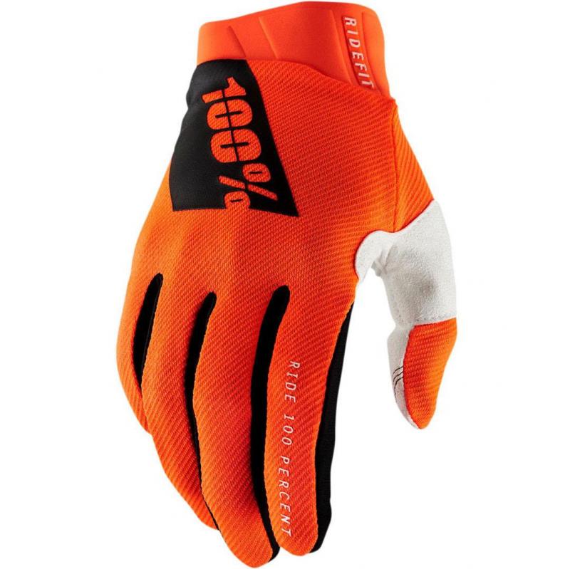 Мотоперчатки 100% Ridefit Glove Fluo Orange