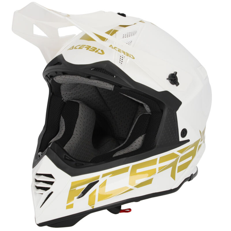 Мотошлем кроссовый Acerbis X-Track 22-06 White/Gold