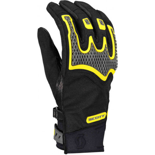 Перчатки SCOTT Dualraid black/cyber yellow