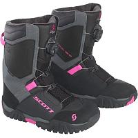 Ботинки снегоходные Scott X-Trax Evo, черно-розовые