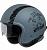 Открытый шлем IXS 880 2.0 Серый матовый