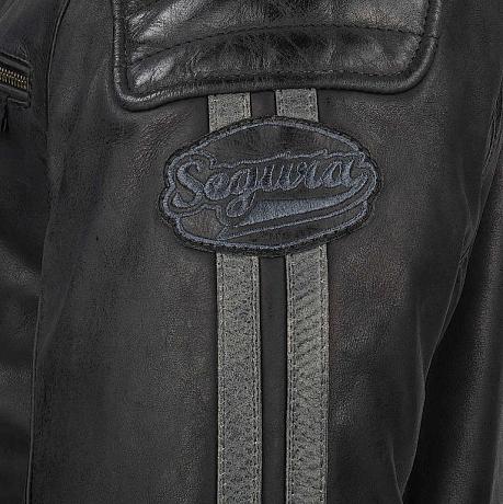 Куртка кожаная Segura VENTURA Black/Grey
