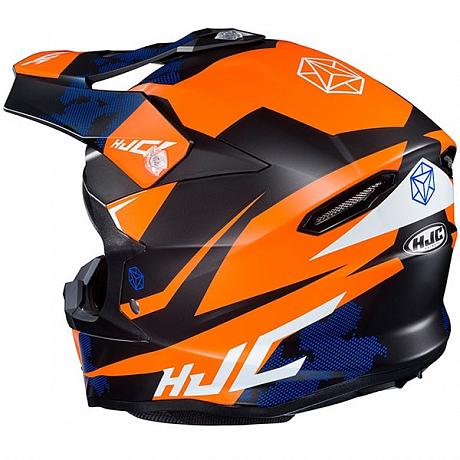 Кроссовый шлем HJC I 50 Tona MC7SF