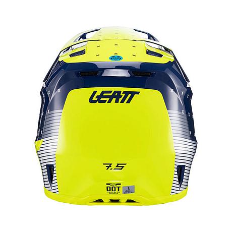 Шлем кроссовый Leatt Moto 7.5 Helmet Kit Blue V24 XL
