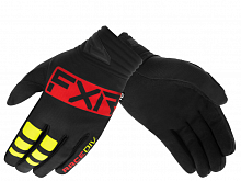 Перчатки FXR Prime MX Glove 22 Black/Nuke Red