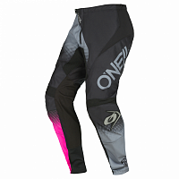 Штаны кросс-эндуро женские O'neal Element Racewear V.22, черный/серый