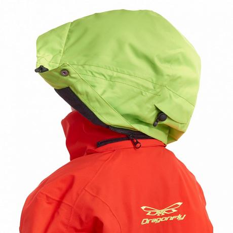 Куртка утепленная Dragonfly Teenager Gravity 2023  Red-Yellow 140-146