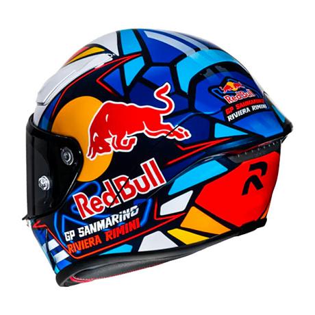 Мотошлем интеграл HJC RPHA1 RED BULL MISANO GP MC21 S