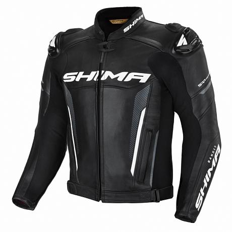 Куртка кожаная Shima Bandit black 52