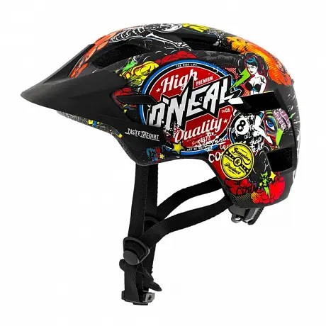 Шлем детский велосипедный O'NEAL ROOKY YOUTH CRANK черный/красный