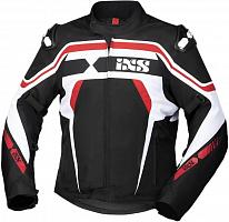 Мотокуртка текстильная IXS Sports RS-700-ST Черный/Белый/Красный