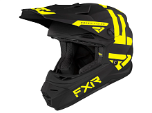 Детский мотошлем FXR MX Youth Legion Helmet 21 Hi Vis