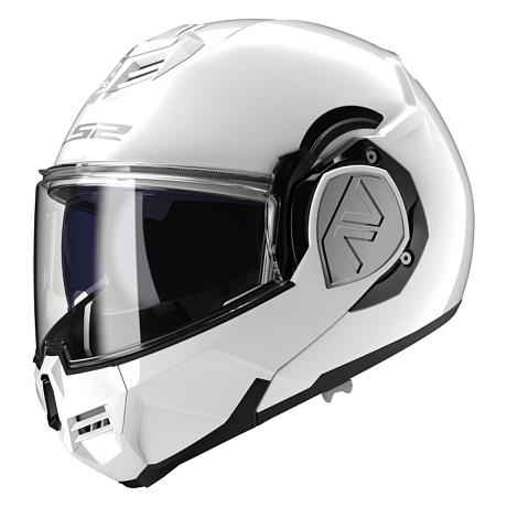 Шлем модуляр LS2 FF906 Advant KPA Solid белый S
