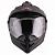 Кроссовый шлем со стеклом XTR DSE1 черный
