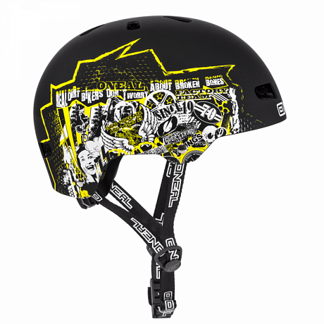 Шлем велосипедный O'NEAL DIRT LID ZF Rift желтый