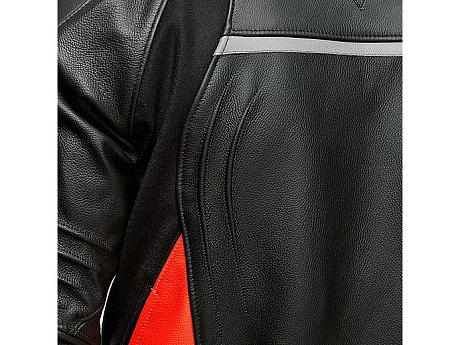 Куртка кожаная Dainese Sportiva Black-Matt/Black-Matt/Black-Matt