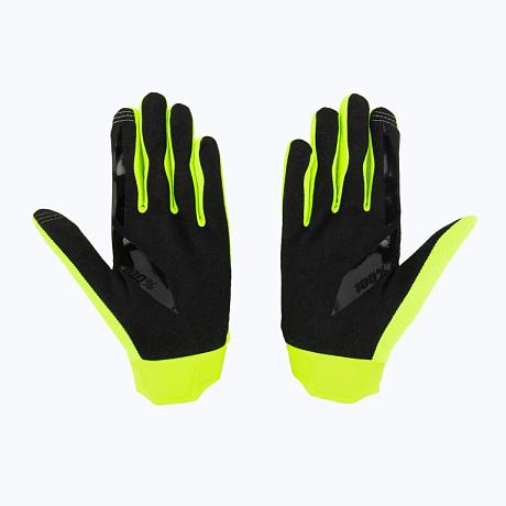 Мотоперчатки 100% Ridecamp Fluo Yellow 2024 S