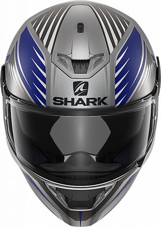 Шлем SHARK SKWAL 2 HALLDER MAT Grey/Blue