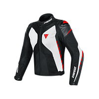 Куртка текстиль Dainese Super Rider D-dry Black-white-red