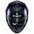 Шлем интеграл Shark Ridill Nelum, черный, фиолетовый