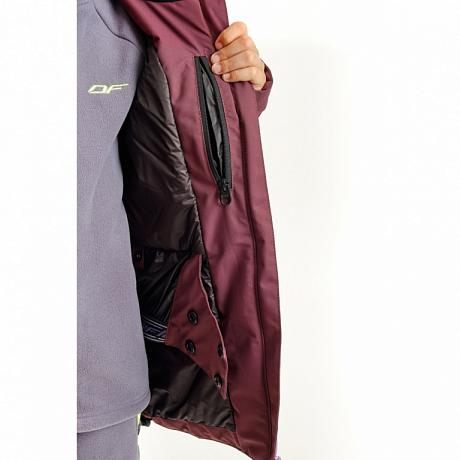 Куртка утепленная детская Dragonfly Gravity Teenager 2023 Purple - Brown 140-146
