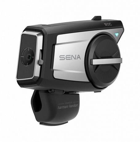 Мотогарнитура Bluetooth Sena 50C-01 с Mesh интеркомом и встроенной 4K экшн-камерой