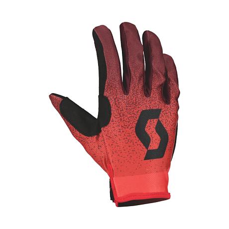 Перчатки SCOTT 350 Dirt Evo Junior red/black XS