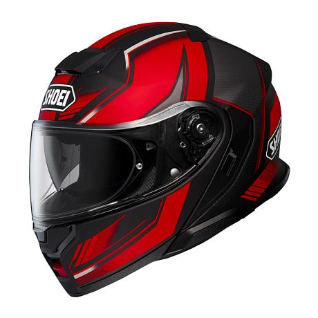 Шлем модуляр Shoei Neotec III Grasp Красно-черный M