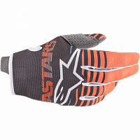 Перчатки детские Alpinestars Youth Radar Gloves, антрацитово-оранжевый