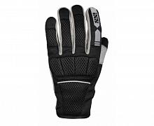 Перчатки текстильные женские IXS Urban Women Gloves Samur-Air 1.0 Черно-серые