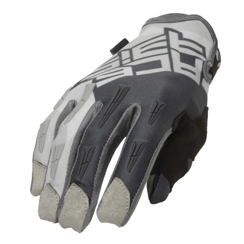 Мотоперчатки кроссовые Acerbis MX X-H серый/темно-серый